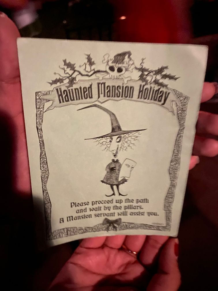 Haunted Mansion Disneyland Halloween Sign